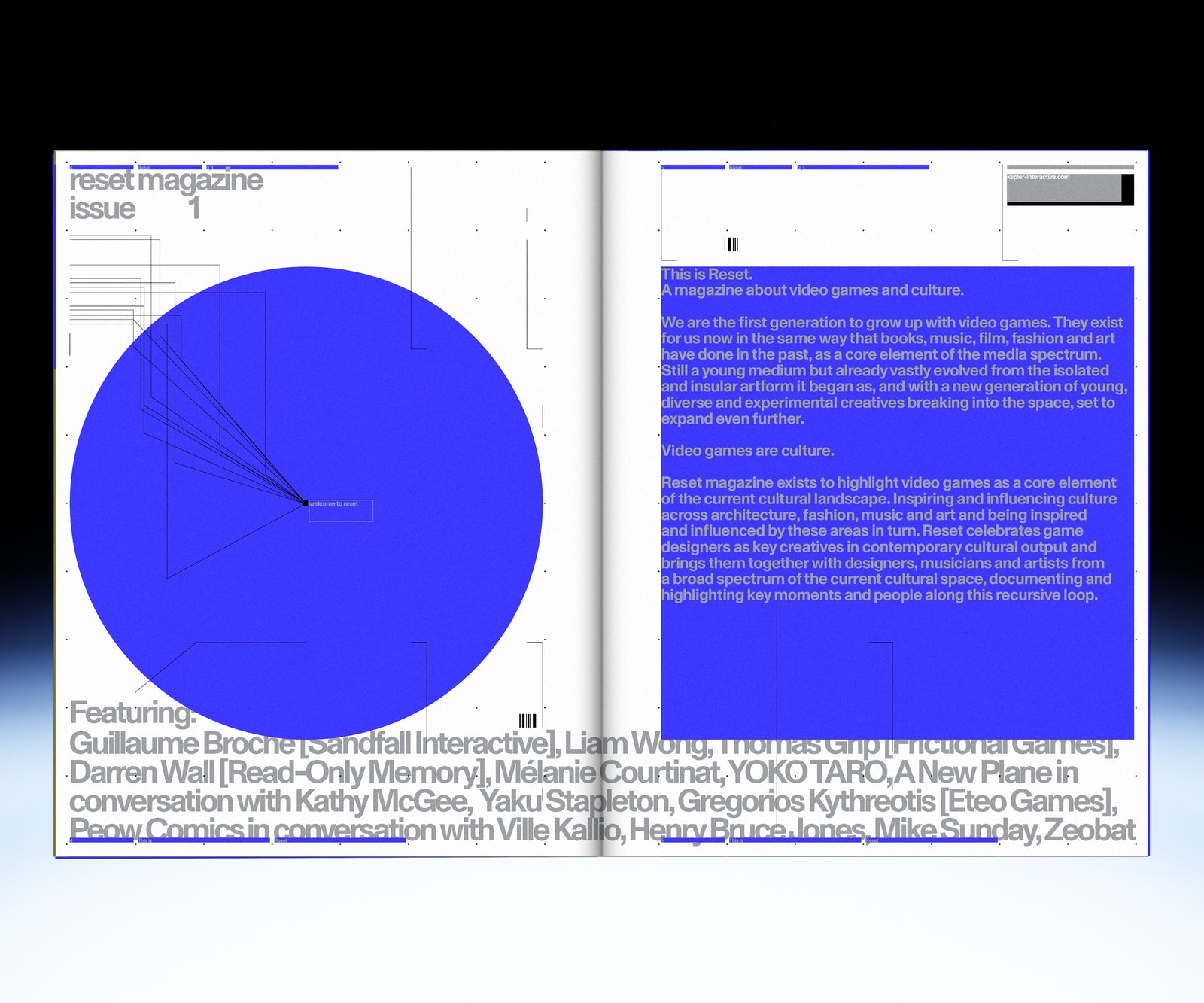 Reset Magazine Issue 1